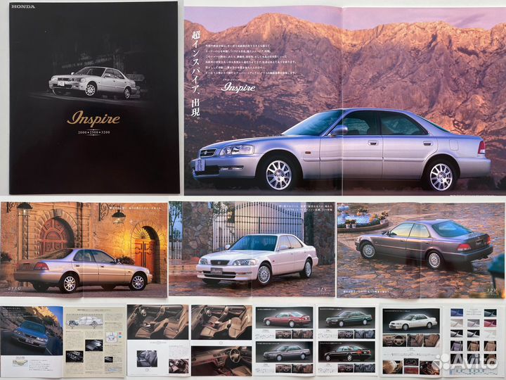 Дилерские каталоги Honda Inspire 1995-2010 Япония