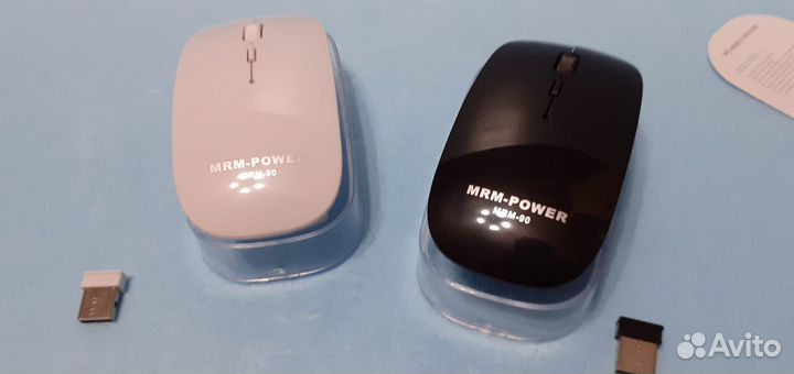 Мыши компьютерные, беспроводные, новые. 2 цвета