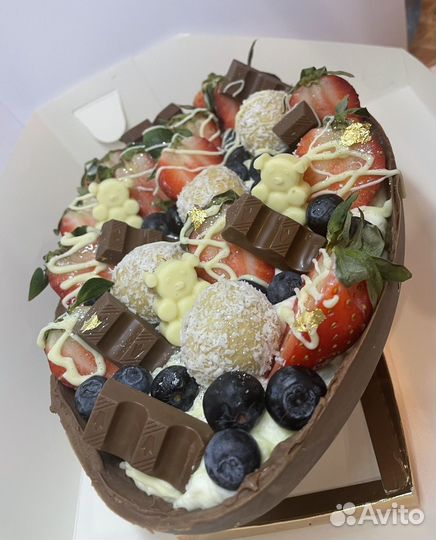 Тортик в яйце, пасха/кулич