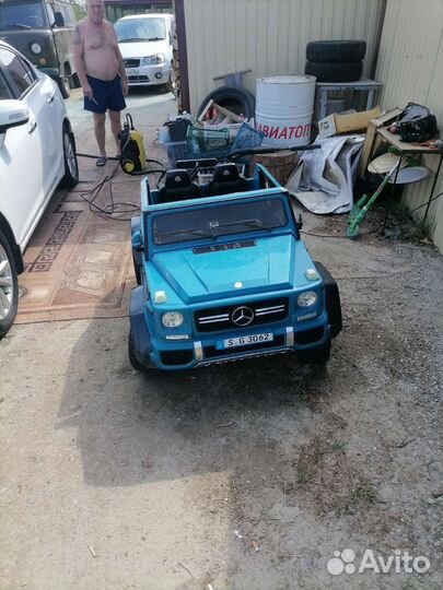 Детский электромобиль mercedes бу