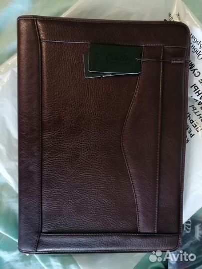Папка для документов натуральная кожа