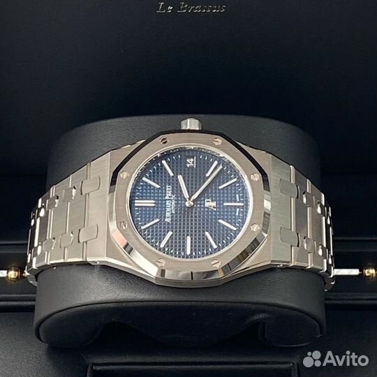 Часы мужские audemars piguet royal oak синие