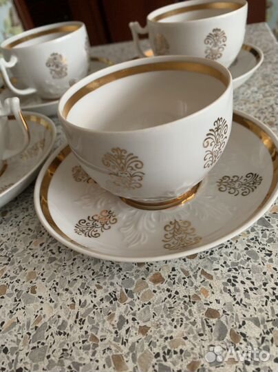 Чайный сервиз вербилки фарфор