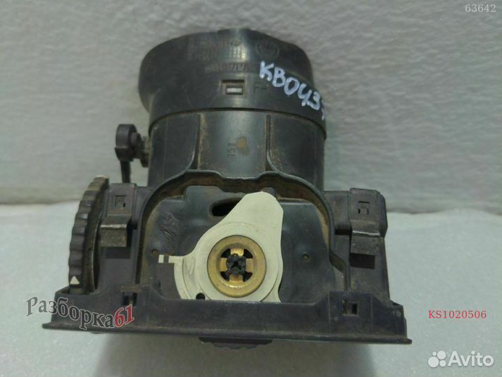 Воздуховод панели skoda octavia A4 Левый