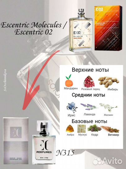 Духи молекула 02