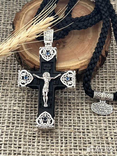 Крест нательный с Ликами Святых