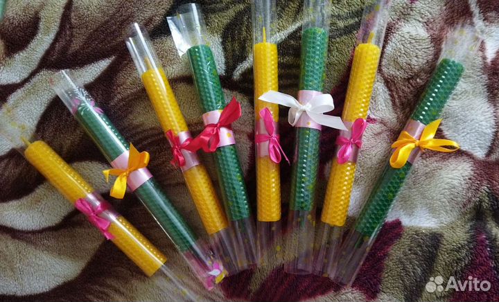 Свечи из вощины