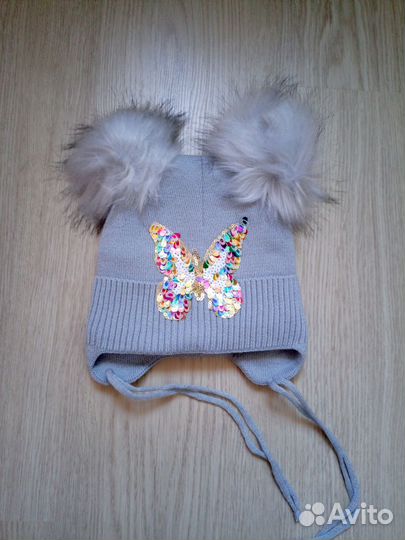 Шапка и снуд для девочки