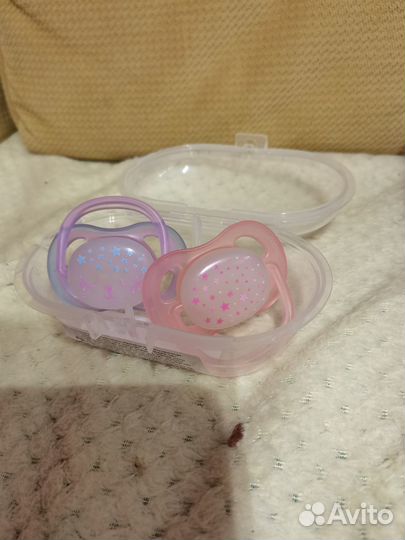 Пустышка силиконовая avent