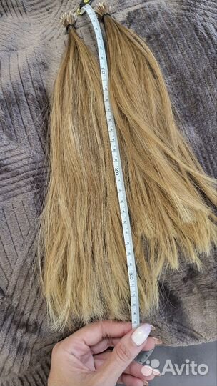Волосы для наращивания б/у 30-35см