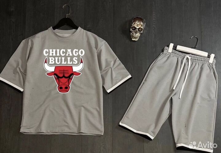 Костюм с шортами мужской Chicago Bulls