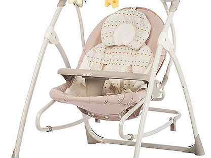 Колыбель-качели Carrello Nanny 3в1 (Beige Dot)