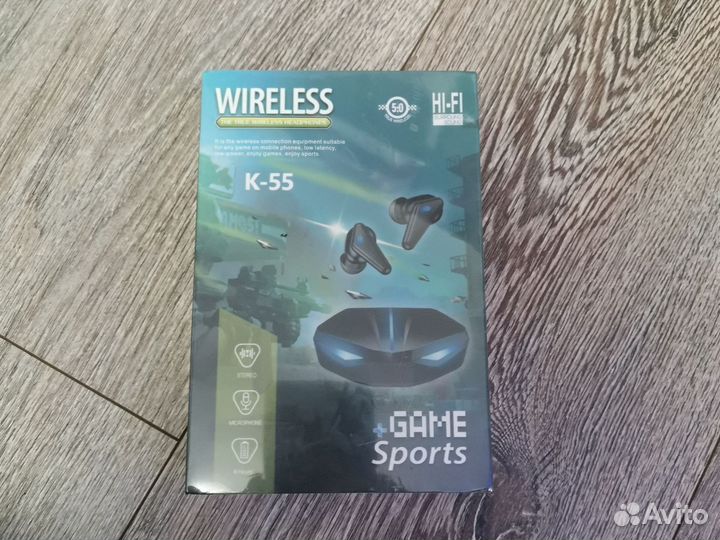 Беспроводные наушники К55