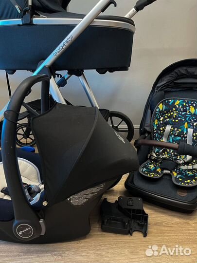 Коляска 3 в 1 baby design