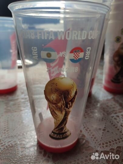 Стаканы Чемпионата мира по футболу FIFA 2018