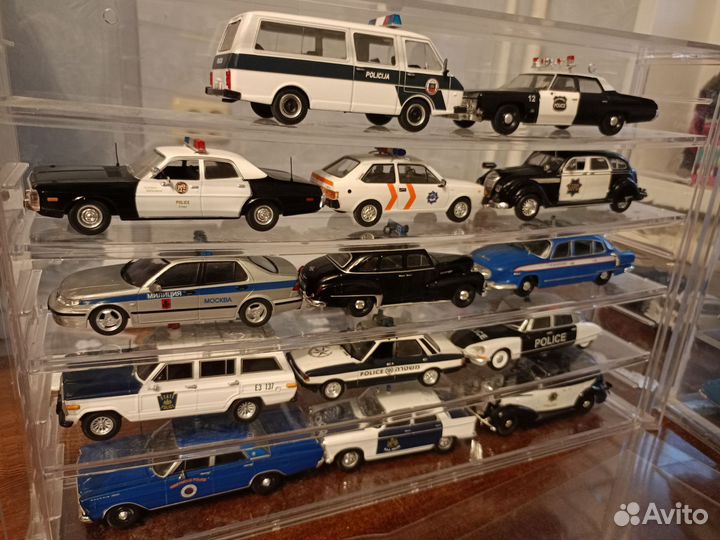 Полицейские машины мира 1/43 поштучно