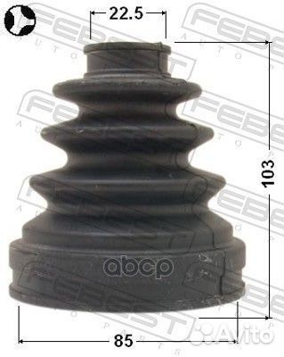 Пыльник шрус внутренний комплект 85X103X22.5 01