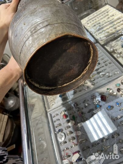 Медная дойка для молока, антиквариат. Дагестан