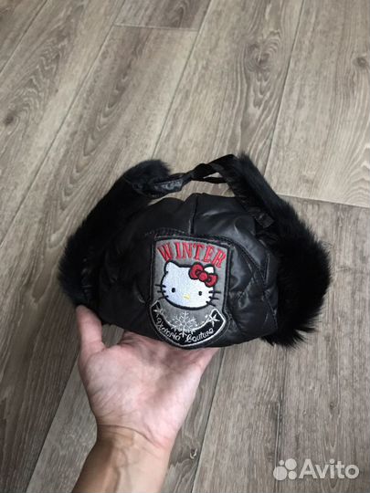 Шапка ушанка от Victoria Couture