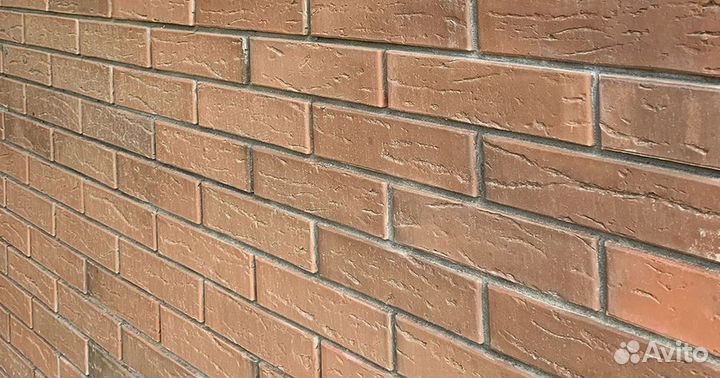 Облицовочный кирпич одинарный Готика Старый дуб