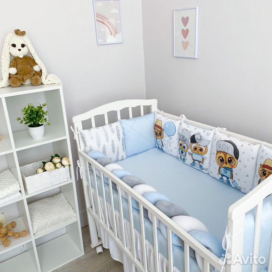 Бортики в детскую кроватку (в наличии)