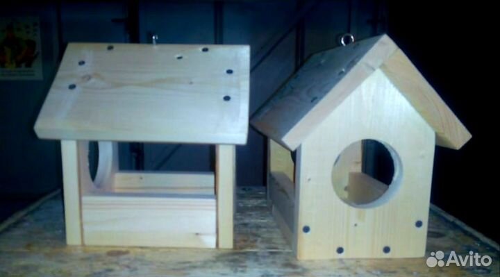 Кормушка для птиц, белок