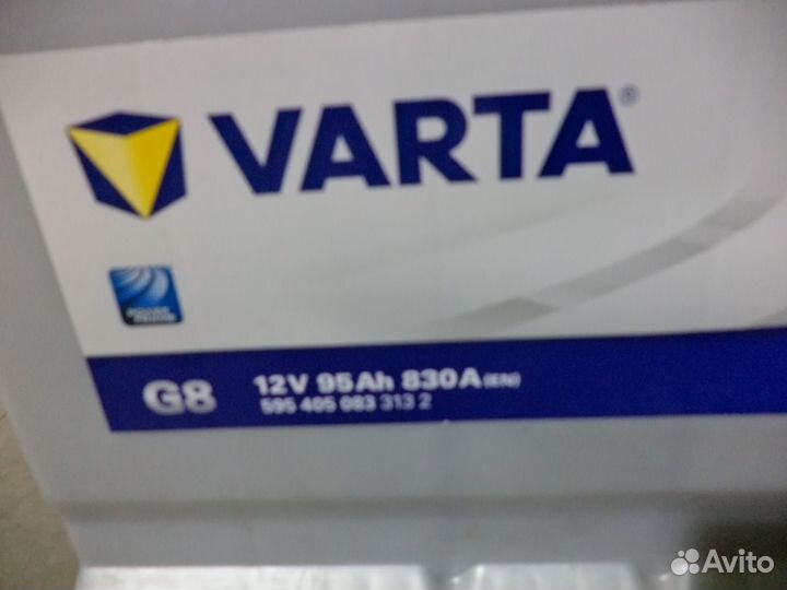Аккумулятор Varta Blue Dynamic 12V 95Ah 830A новый