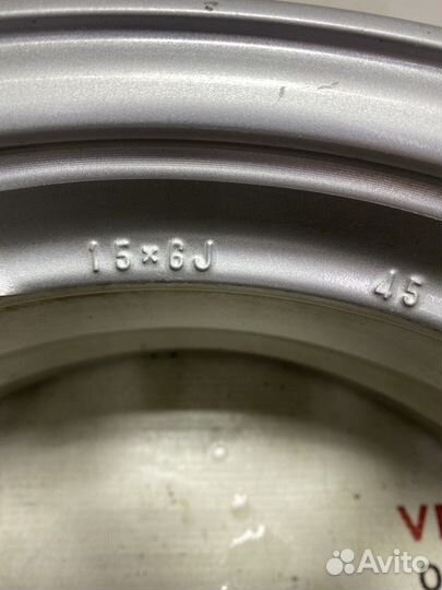 Диски Toyota без пробега по РФ R15 5/100 цо 54.1