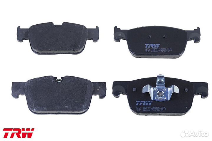 Колодки тормозные передние Volvo