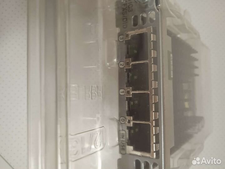 Модуль Cisco VIC3-4FXS/DID