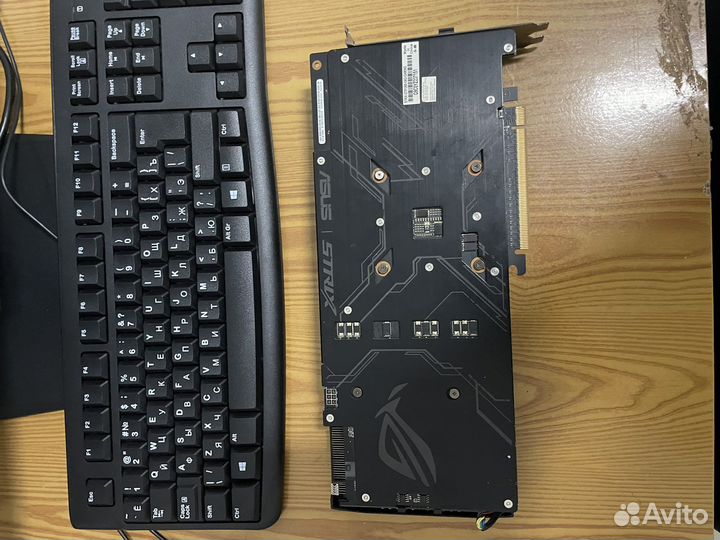 Видеокарта gtx 1060 6gb asus strix