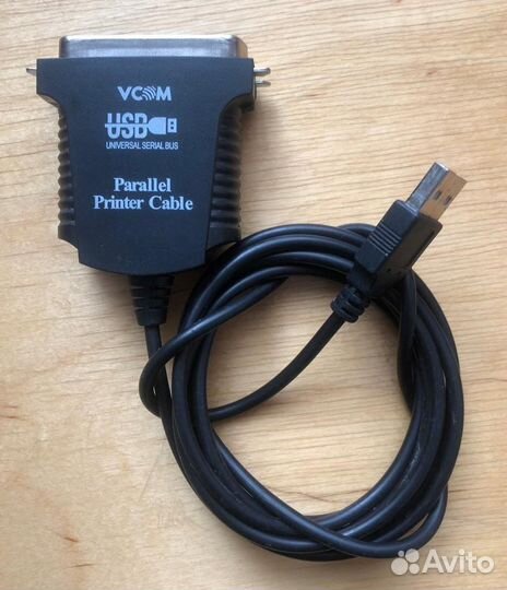 Кабель Переходник Parallel Printer Cable LPT / USB