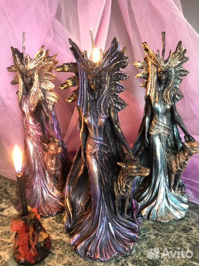 Свечи восковые ручной работы