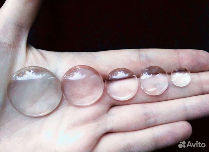 Кабошоны стеклянные