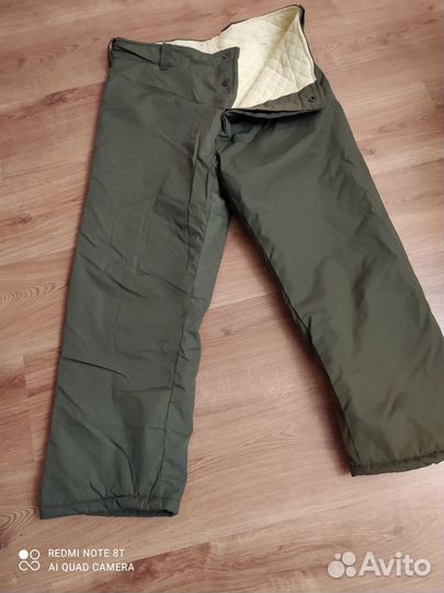 Штаны мужские утепленные