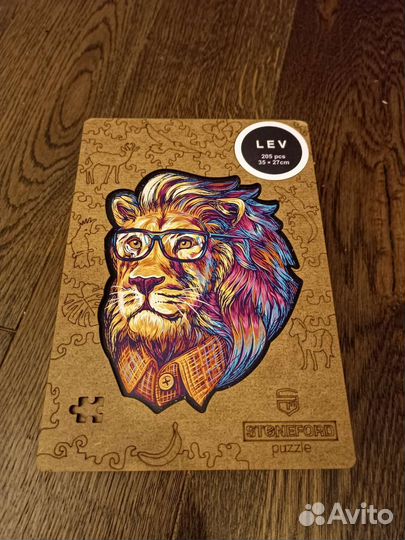 Деревянный пазл 