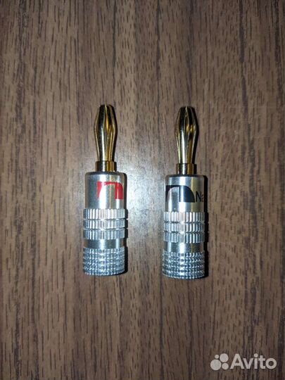 Коннекторы Nakamichi (бананы) разъемы акустические