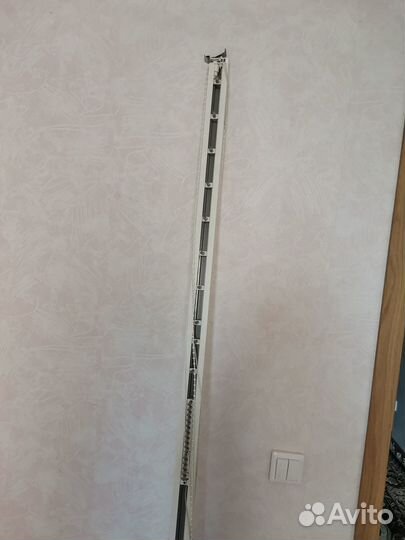 Карниз для вертикальных жалюзи с ламелями