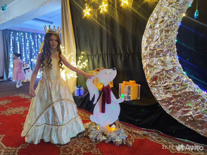 Новогодний костюм для девочки 130-140