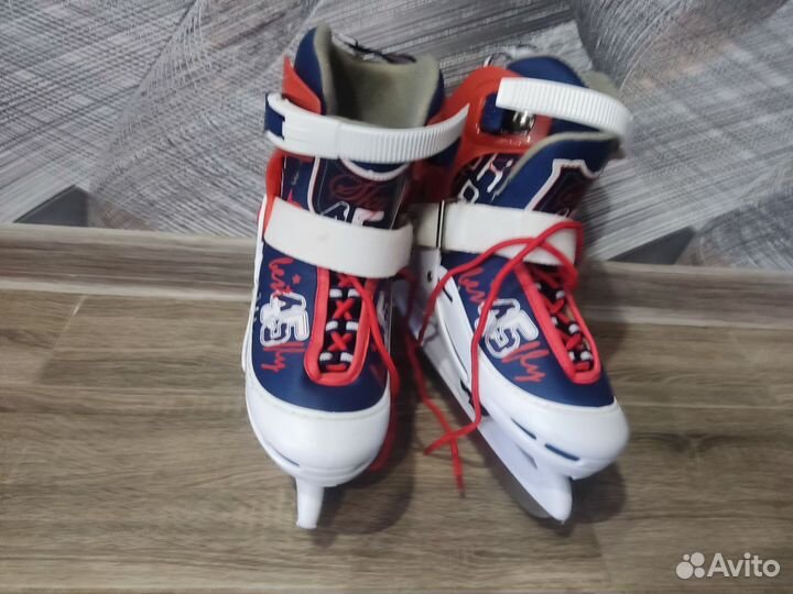 Коньки детские раздвижные 30 33