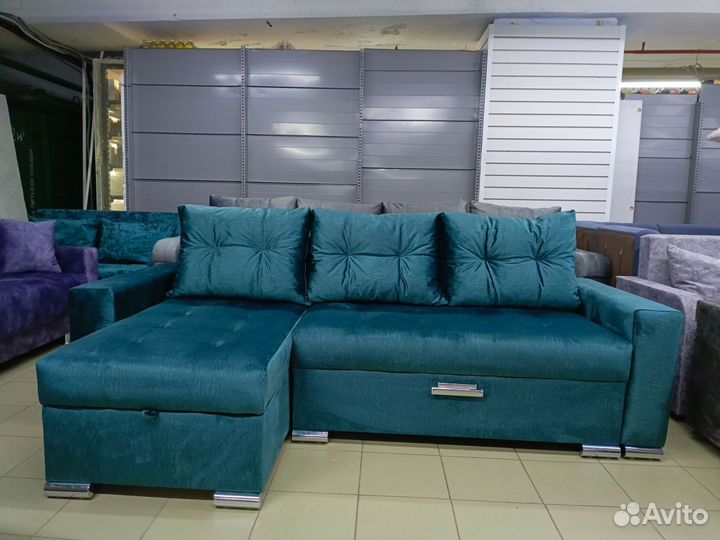 Диван угловой Ром (доставим сегодня) 2749