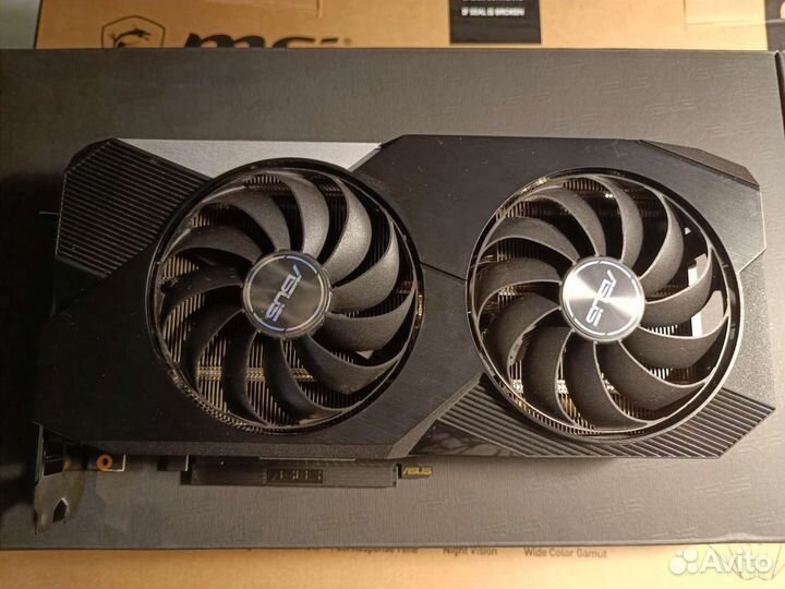 Видеокарта asus rtx 3060 ti dual