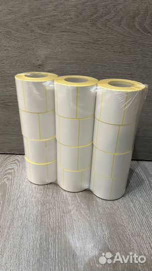 Термоэтикетки 58 40 700шт в рулоне