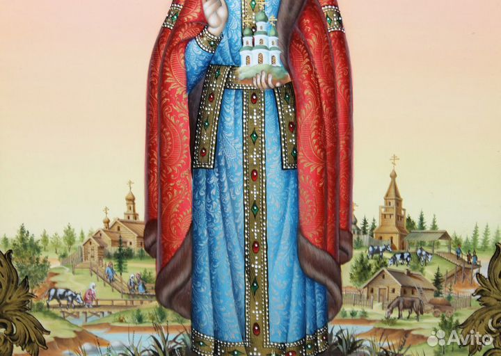 Икона Святой благоверный князь Роман Рязанский