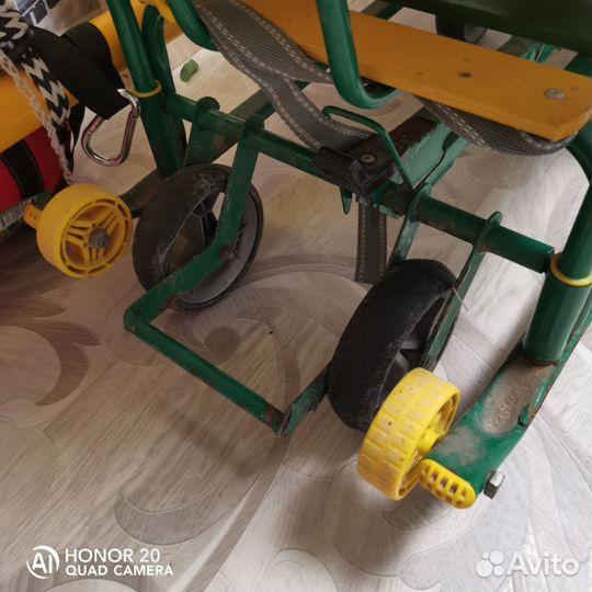 Санки на колесах