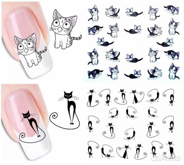 Наклейки для ногтей