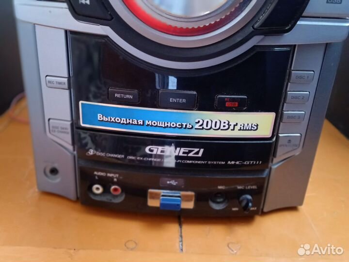 Компонентная система sony MHC-GT111 mini HI FI