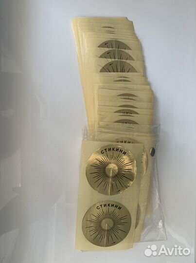 Стикини для солярия