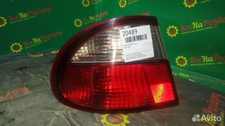 Фонарь задний левый Zaz Шанс