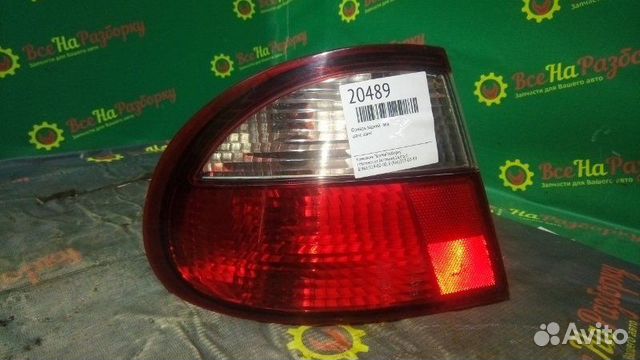 Фонарь задний левый Zaz Шанс